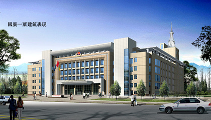 国广一叶设计作品:某市公安局指挥中心