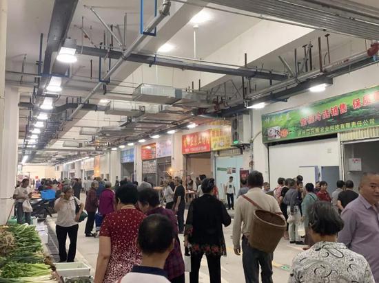 西南商贸城20区城市蔬菜配送中心今日盛大开业